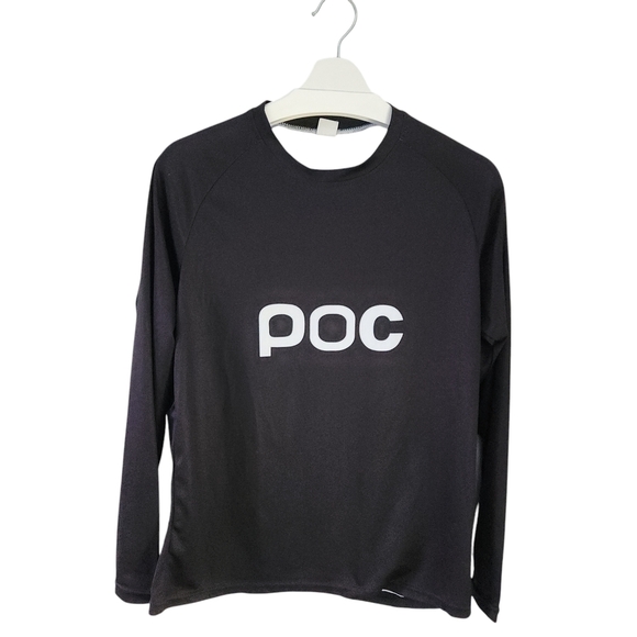POC Long Sleeve MTB Jersey – Medium – Black Cycling Top - Picture 3 of 9
